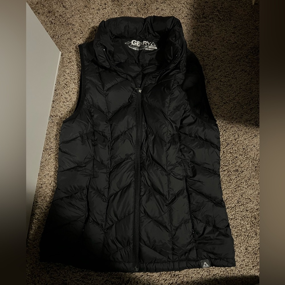 black puffy vest!